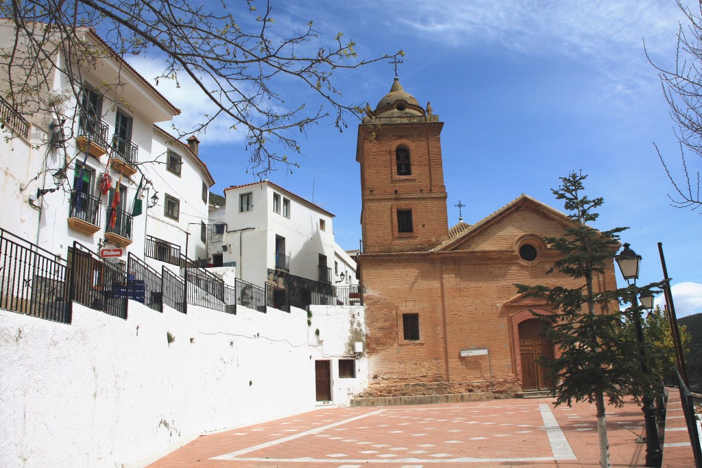 Foto Vista del pueblo Laroya (Almería), España