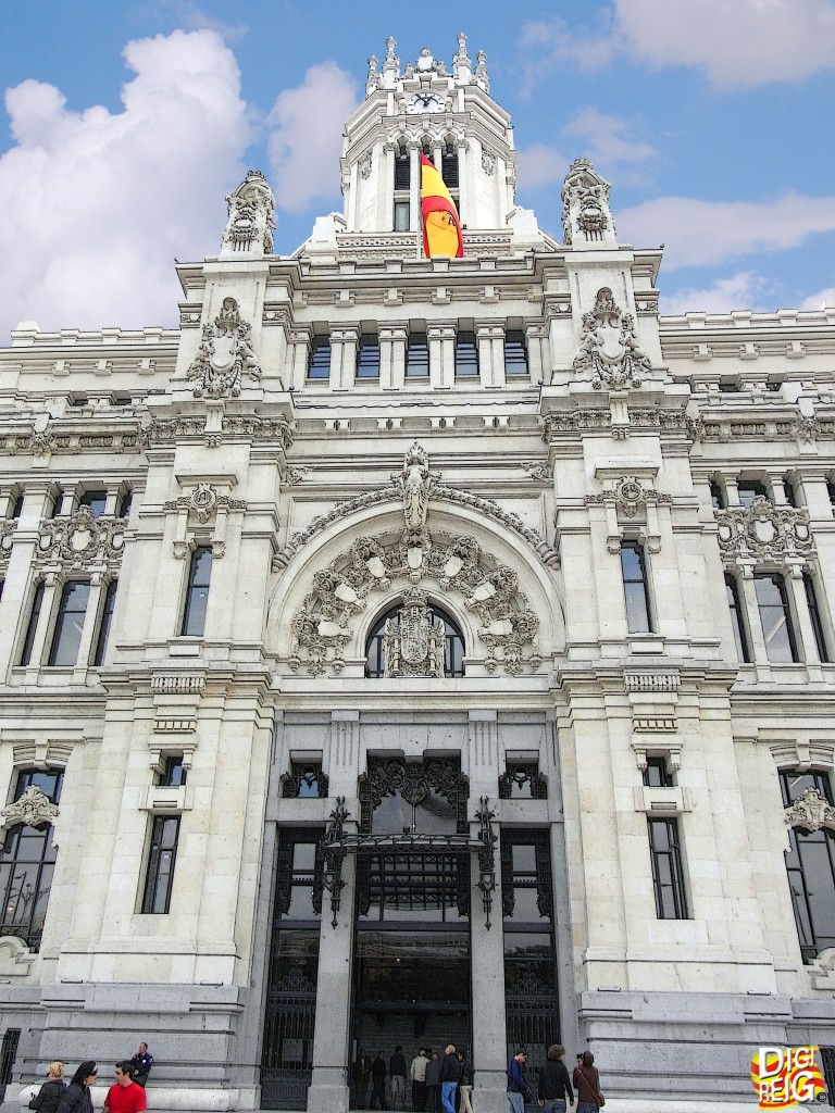 Foto: Palacio de Cibeles-Entrada Principal - Madrid (Comunidad de Madrid), España