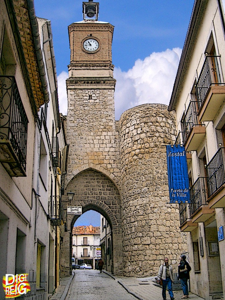 Foto: Puerta de la Villa. - Almazán (Soria), España