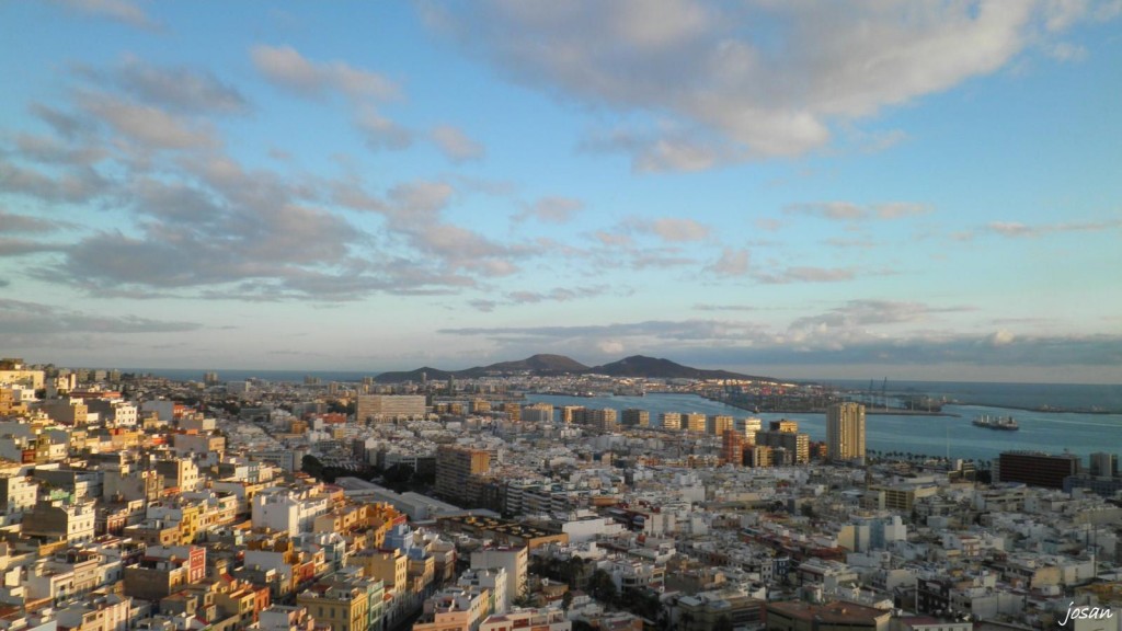 Foto: vistas de las palmas de g.c desde el risco san nicolas - Las Palmas De Gran Canarias (Las Palmas), España