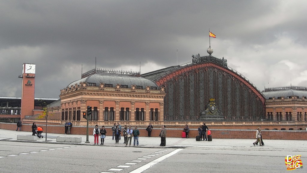 Foto: Estación de trenes, Puerta de Atocha - Madrid (Comunidad de Madrid), España
