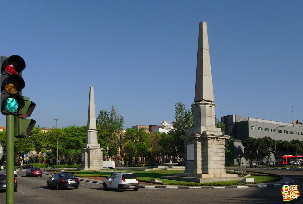 Foto: Glorieta de las Pirámides. - Madrid (Comunidad de Madrid), España