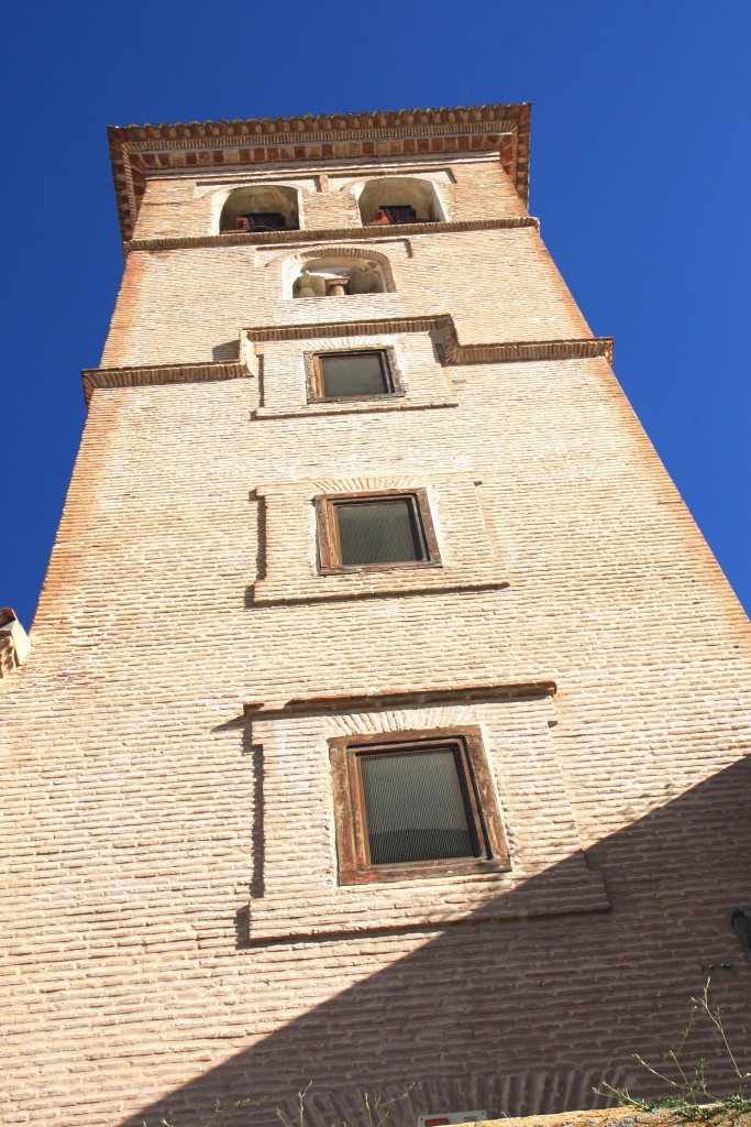 Foto: Campanario de la iglesia - Laujar de Andarax (Almería), España