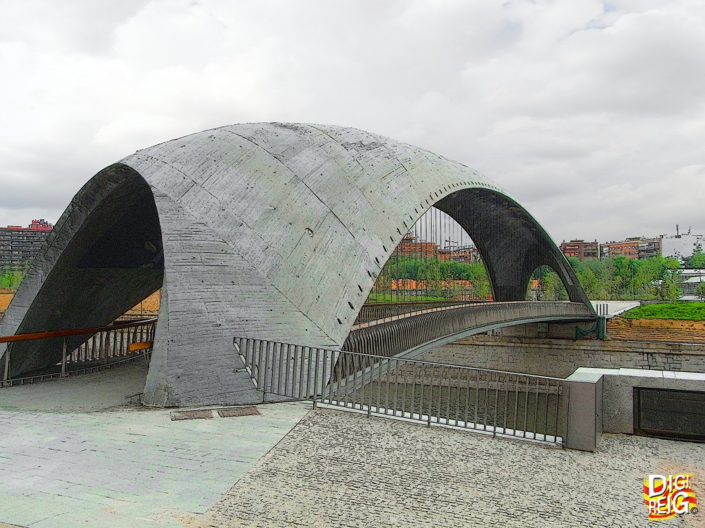 Foto: Puente gemelo Invernadero 02 - Madrid (Comunidad de Madrid), España