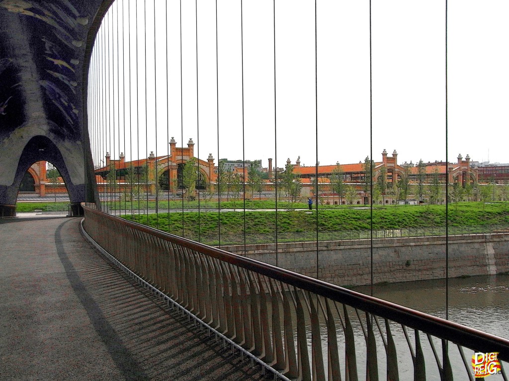 Foto: Puente gemelo Matadero 01 - Madrid (Comunidad de Madrid), España