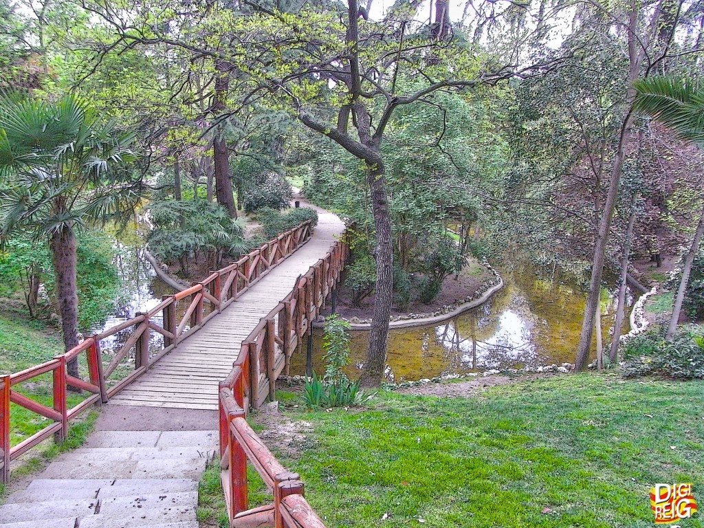 Foto: Un apacible y bello rincón del Parque del Retiro. - Madrid (Comunidad de Madrid), España