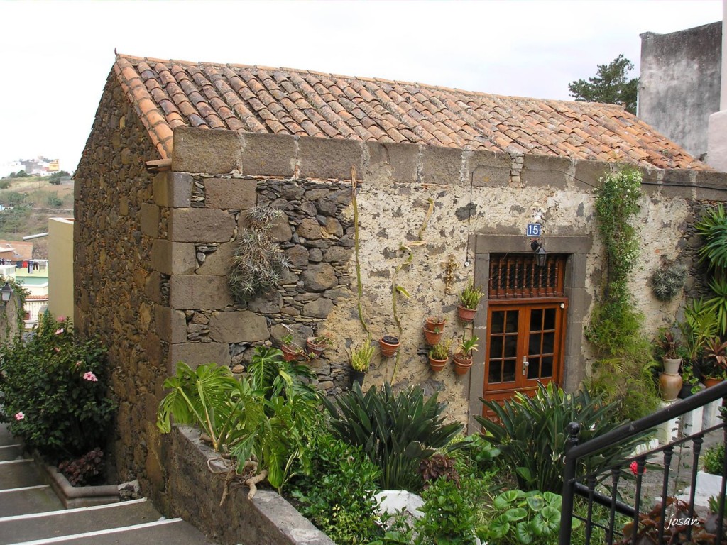 Foto: calle de moya - Moya (Las Palmas), España