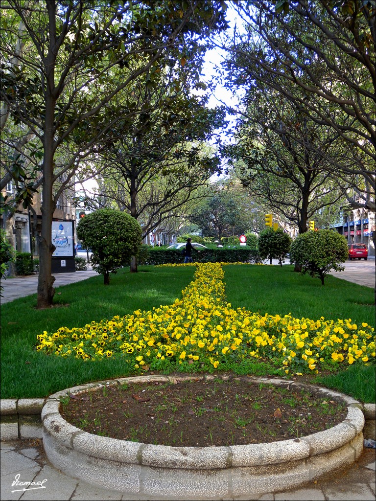 Foto: 110408-05 PASEO MARINA MORENO - Zaragoza (Aragón), España