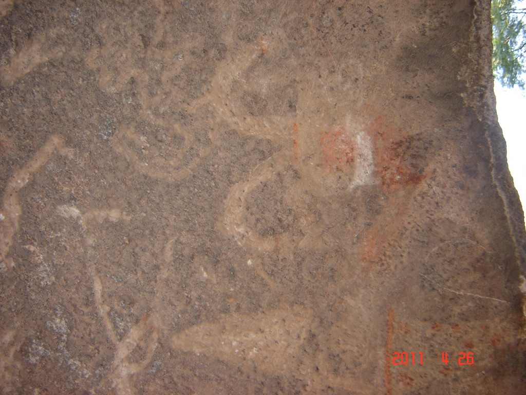 Foto: Pinturas rupestres - Ancasti, Catamarca (Córdoba), Argentina