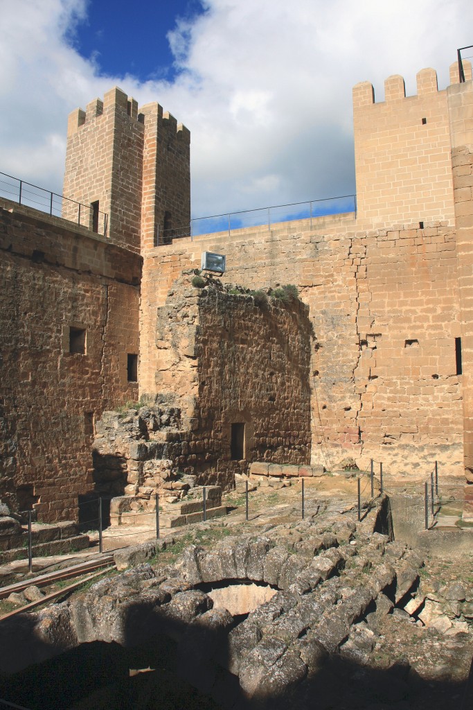 Foto: Interior del castillo - Sádaba (Zaragoza), España