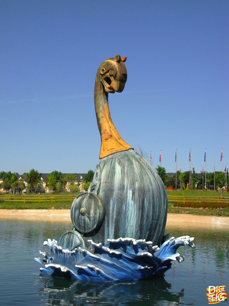 Foto: Barco Vikingo en Parque Europa. - Torrejón de Ardoz (Madrid), España