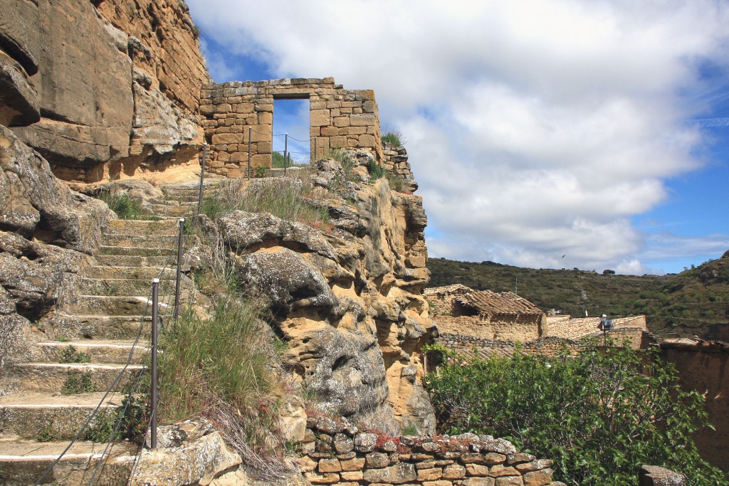 Foto: Entrada al castillo - Uncastillo (Zaragoza), España