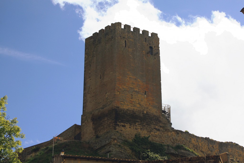 Foto: Torre del castillo - Uncastillo (Zaragoza), España