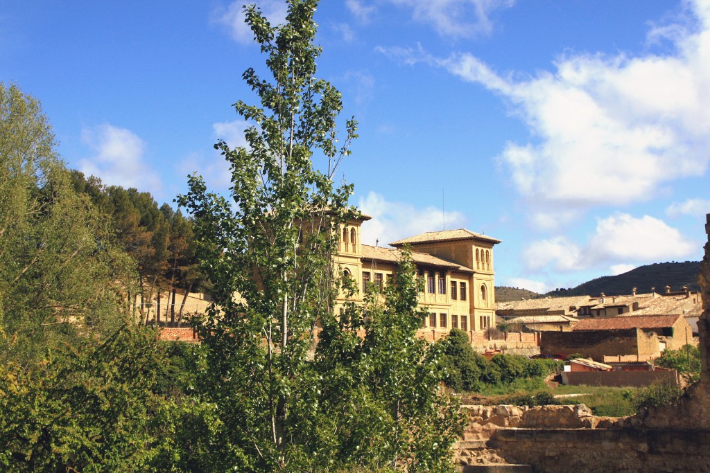 Foto: Vista del pueblo - Uncastillo (Zaragoza), España