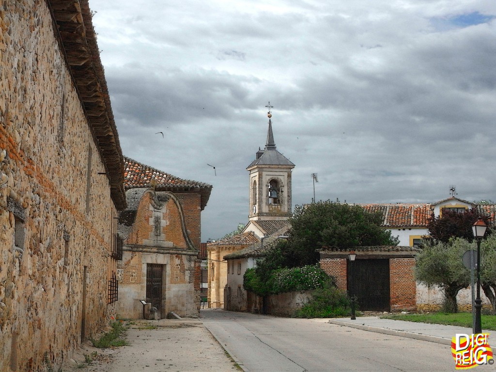 Foto: Torre de la Iglesia y muros de La Cartuja - Talamanca del Jarama (Madrid), España