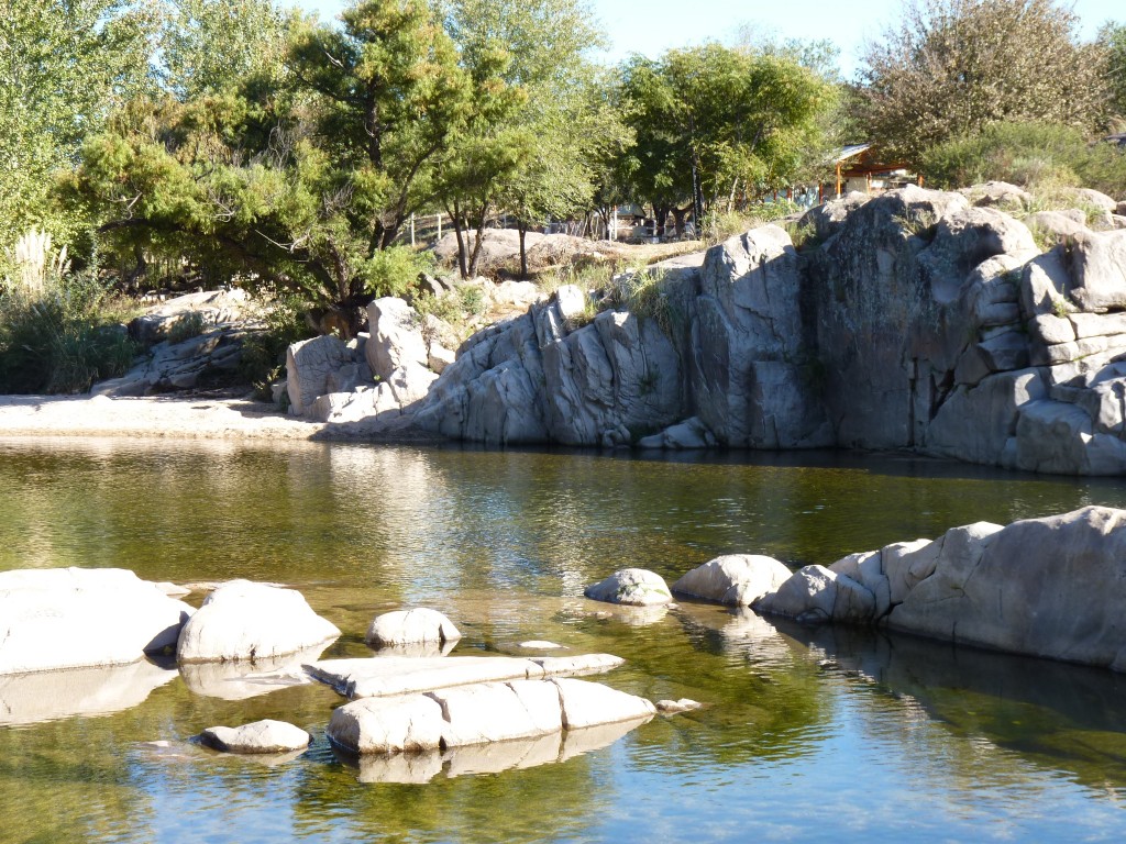 Foto: Balneario. - Mina Clavero (Córdoba), Argentina
