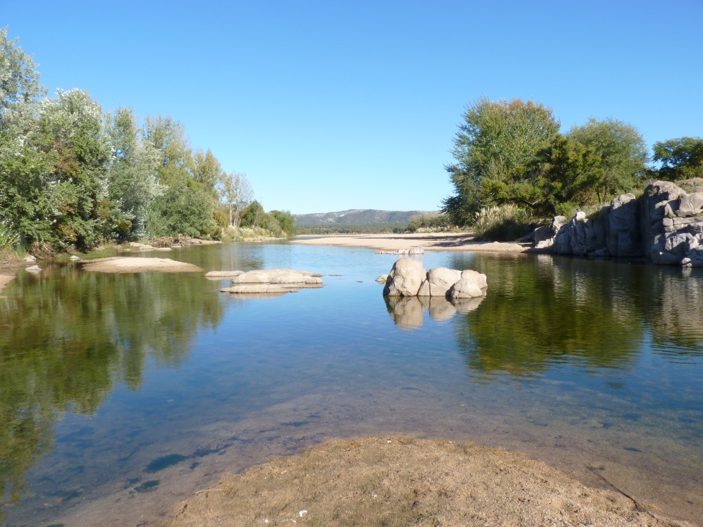 Foto: Balneario. - Mina Clavero (Córdoba), Argentina