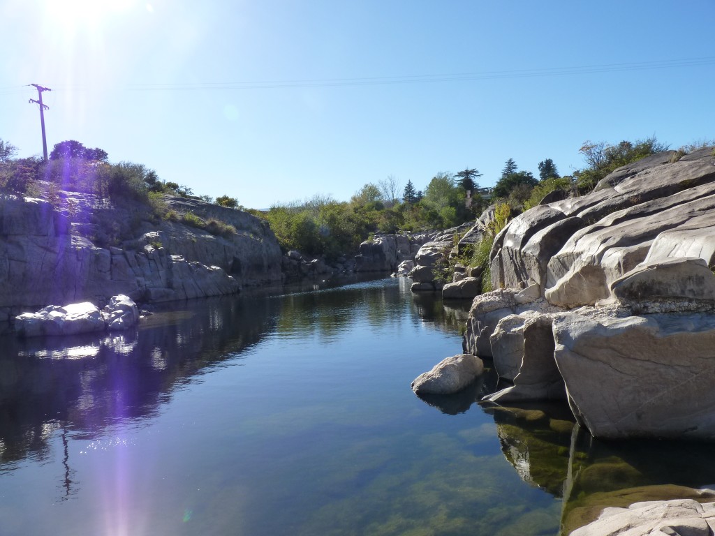 Foto: Balneario. - Mina Clavero (Córdoba), Argentina