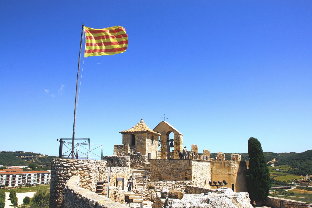 Foto: Interior del castillo - Calafell (Tarragona), España