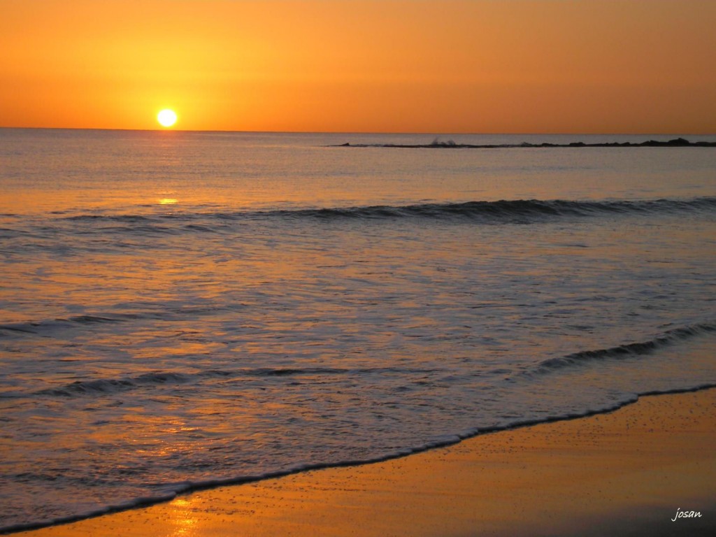 Foto: amanecer en la playa de la laja - Las Palmas De Gran Canarias (Las Palmas), España