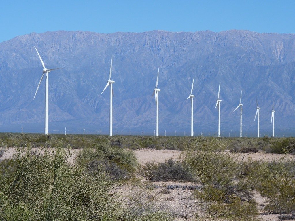 Foto: Parque eólico - Aimogasta (La Rioja), Argentina
