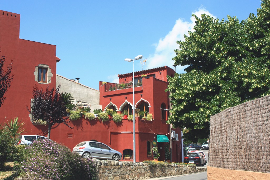 Foto Vista del pueblo Vilassar de Dalt (Barcelona), España