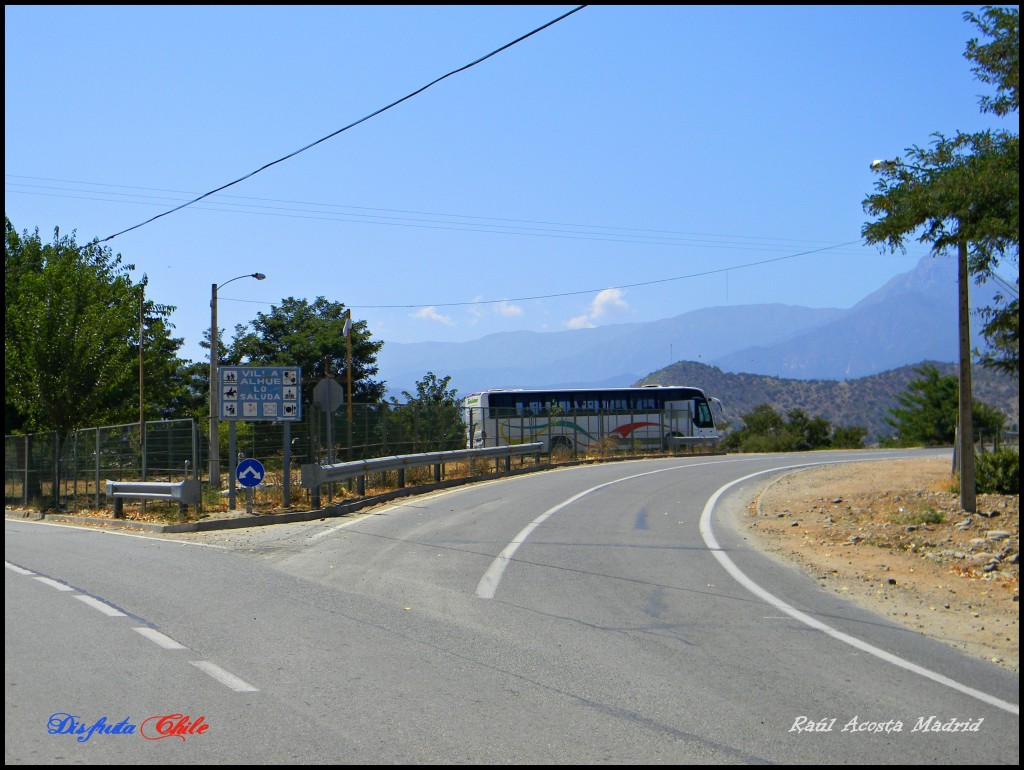 Foto: Entrada a Villa Alhué - Alhué (Región Metropolitana), Chile