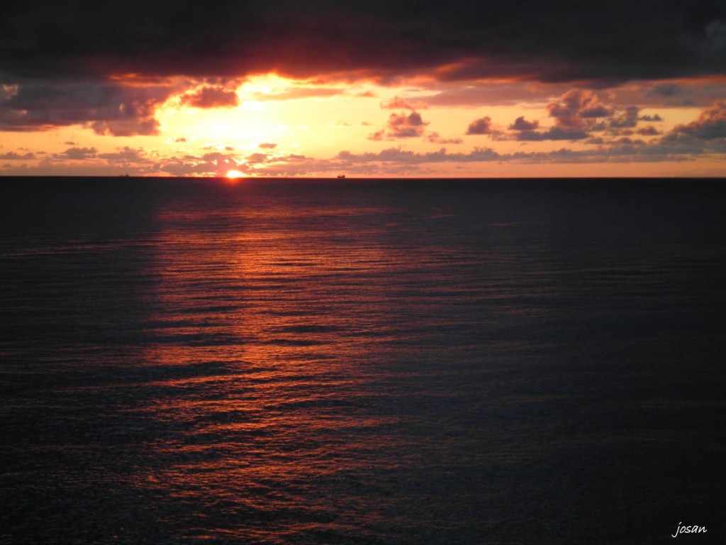 Foto: amanecer en la playa de la laja - Las Palmas De Gran Canarias (Las Palmas), España