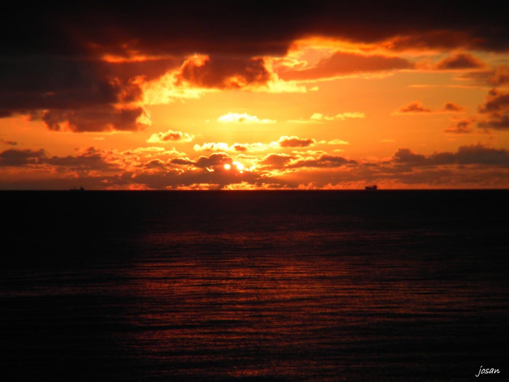 Foto: amanecer en la playa de la laja - Las Palmas De Gran Canarias (Las Palmas), España