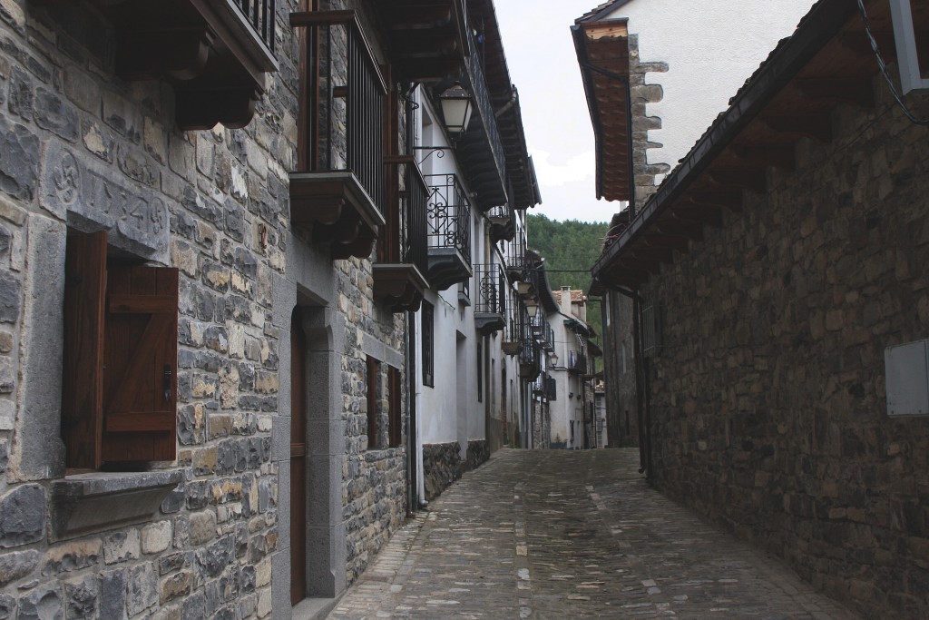 Foto: Centro histórico - Ansó (Huesca), España
