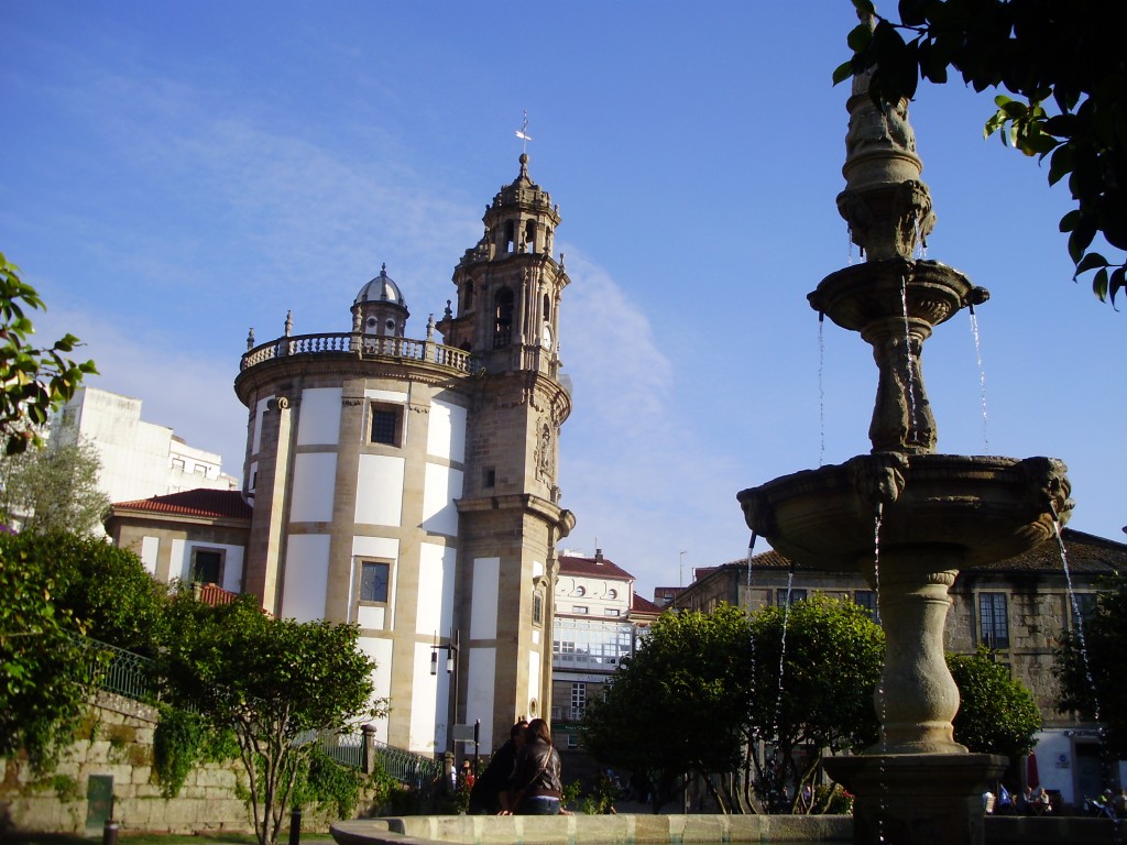 Foto: IGLESIA DE LA PEREGRINA - Pontevedra (Galicia), España