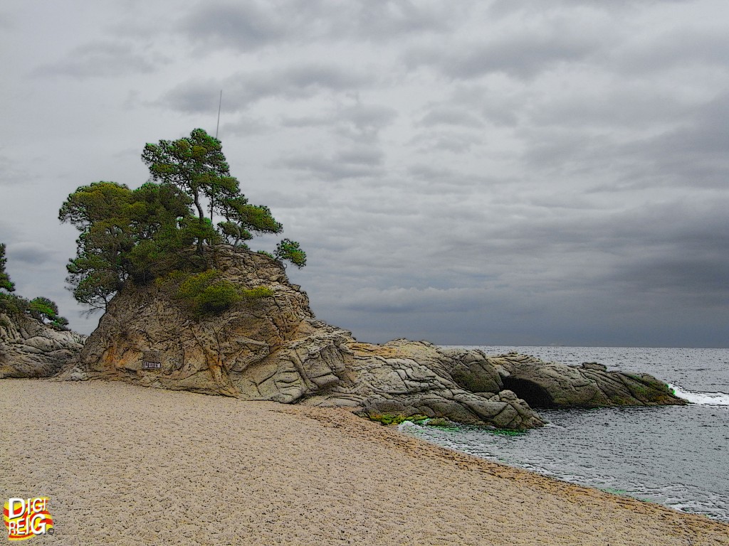 Foto: Playa. - Platja d'Aro (Girona), España