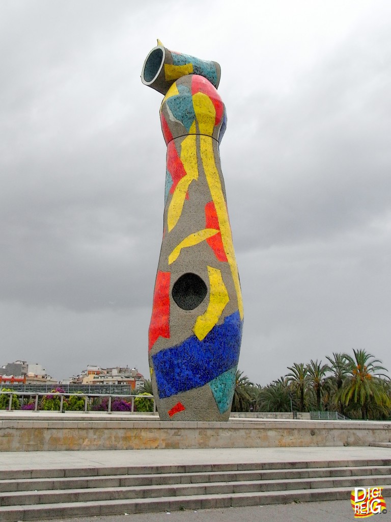 Foto: Escultura de Miró - Barcelona (Cataluña), España
