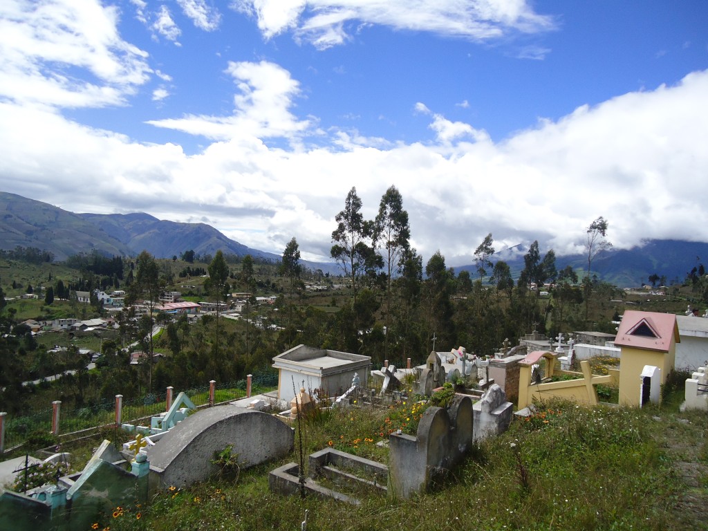 Foto: Vista desde el cementerio - Bayushig (Chimborazo), Ecuador