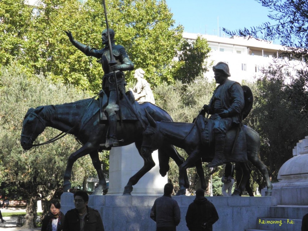 Foto: Don Quijote y Sancho - Madrid (Comunidad de Madrid), España