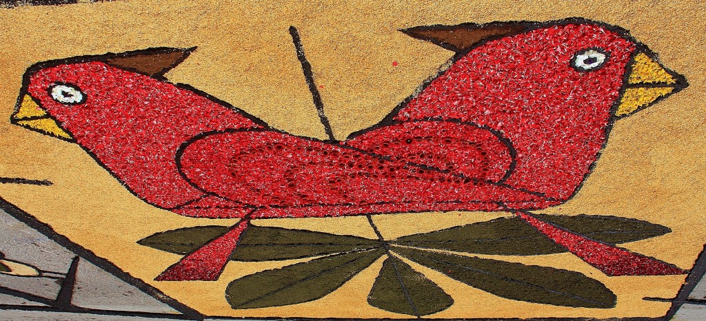 Foto: Alfombras de flores - Arbúcies (Girona), España