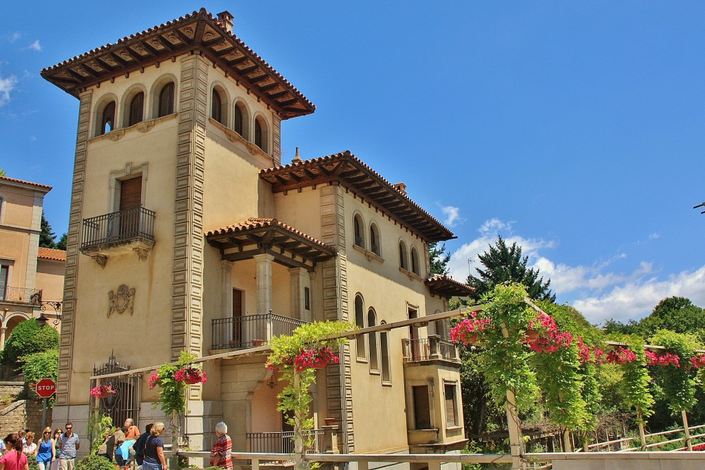 Foto: Vista del pueblo - Arbúcies (Girona), España