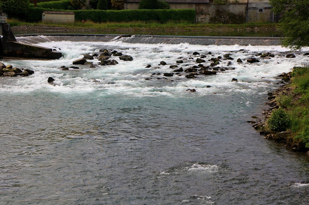 Foto: Rio Le Gave de Pau - Lourdes (Midi-Pyrénées), Francia