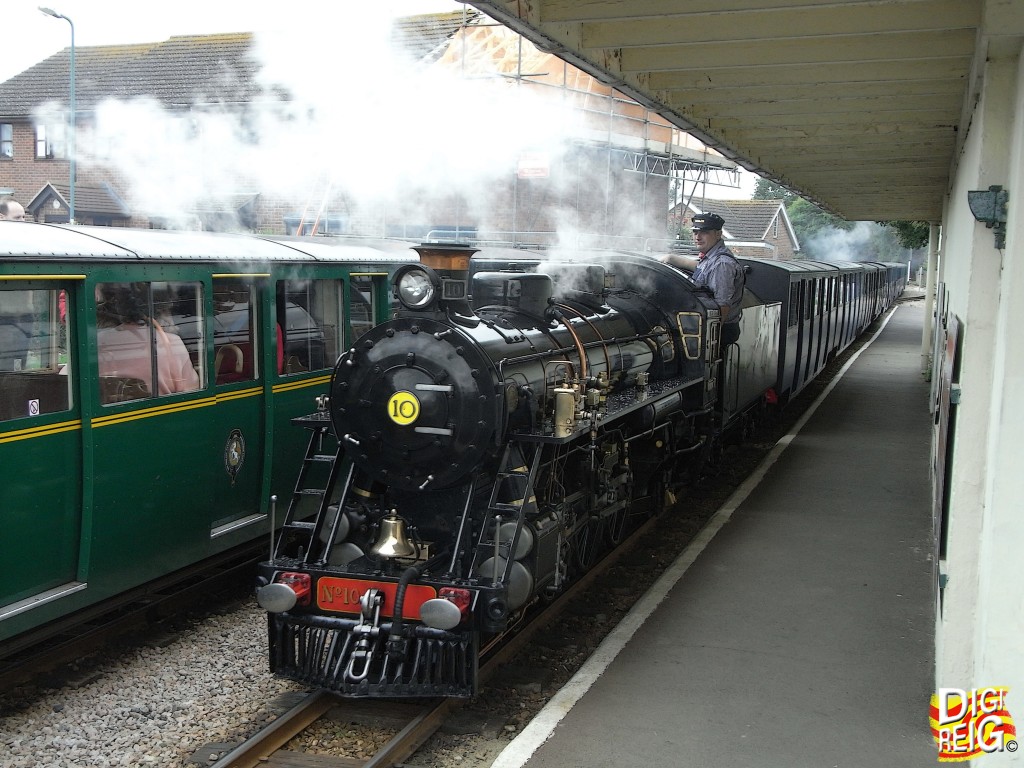 Foto: El tren público más pequeño del mundo. - Hythe (England), El Reino Unido