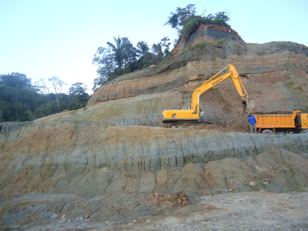 Foto: Mina de caolín - Santa Clara (Pastaza), Ecuador