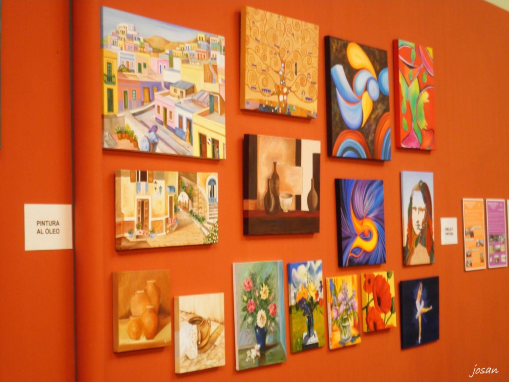 Foto: expocion de alumnos de universidad popular de l.p.g.c - Las Palmas De Gran Canarias (Las Palmas), España