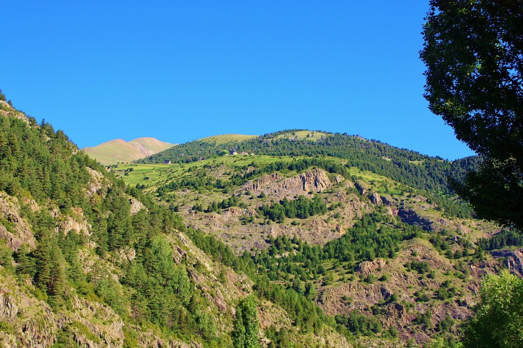 Foto: Paisaje desde el santuario - Meritxell (Parròquia de Canillo), Andorra