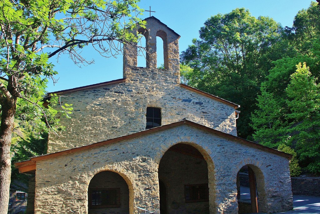 Foto: Antigua iglesia de Meritxell - Meritxell (Parròquia de Canillo), Andorra
