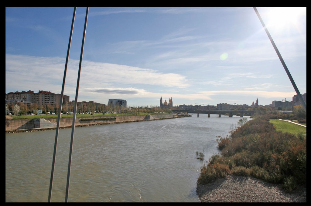 Foto: El Ebro - Zaragoza (Aragón), España