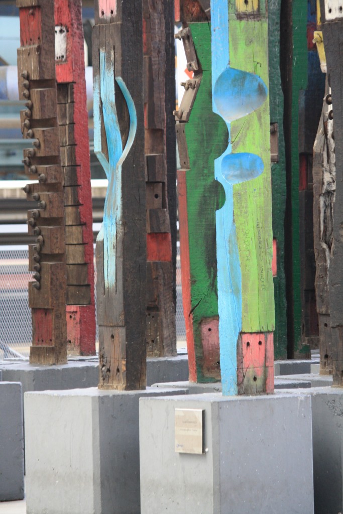 Foto: "El Bosque de los Totems". Agustín Ibarrola - Madrid (Comunidad de Madrid), España