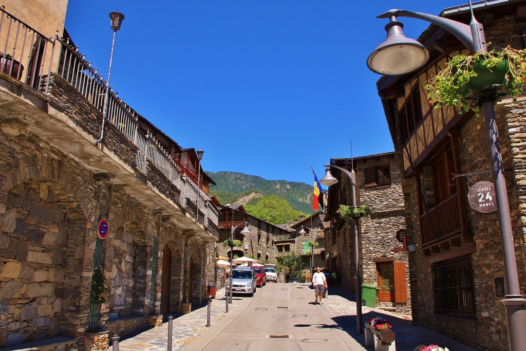 Foto: Calle Mayor - Ordino (Parròquia d'Ordino), Andorra