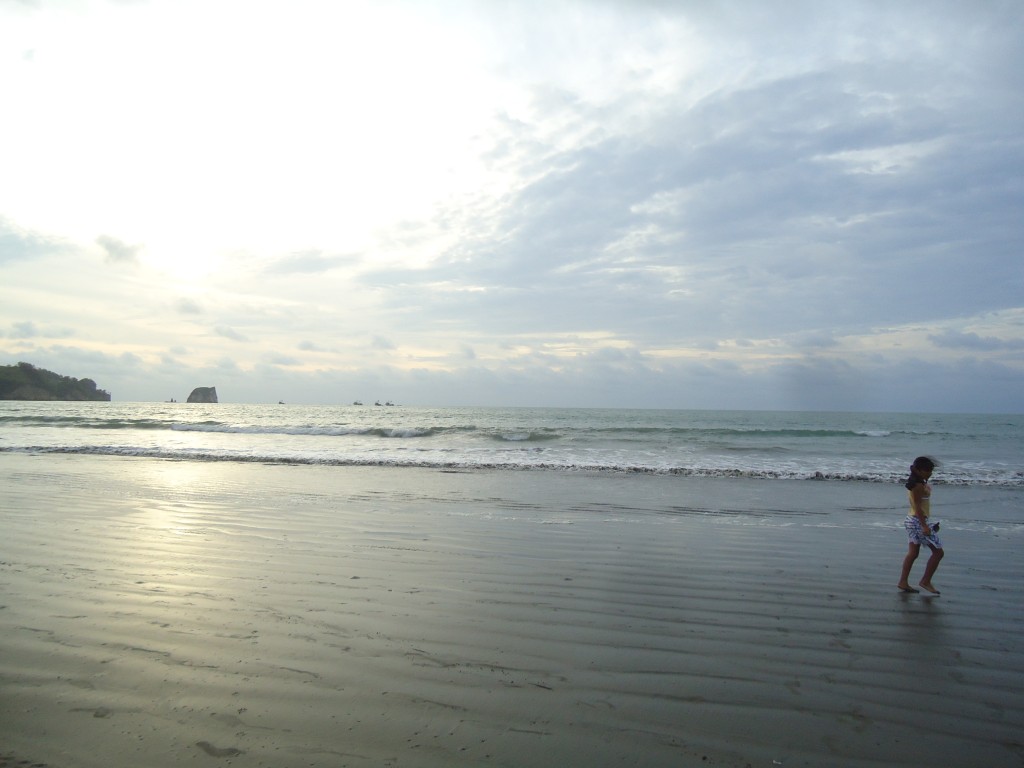 Foto: Puesta del sol - Atacames (Esmeraldas), Ecuador