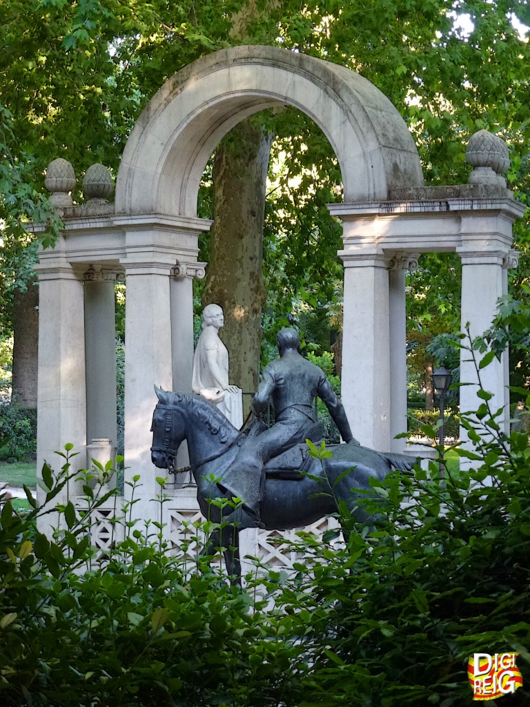 Foto: Monumento a los hermanos Álvarez Quintero. - Madrid (Comunidad de Madrid), España