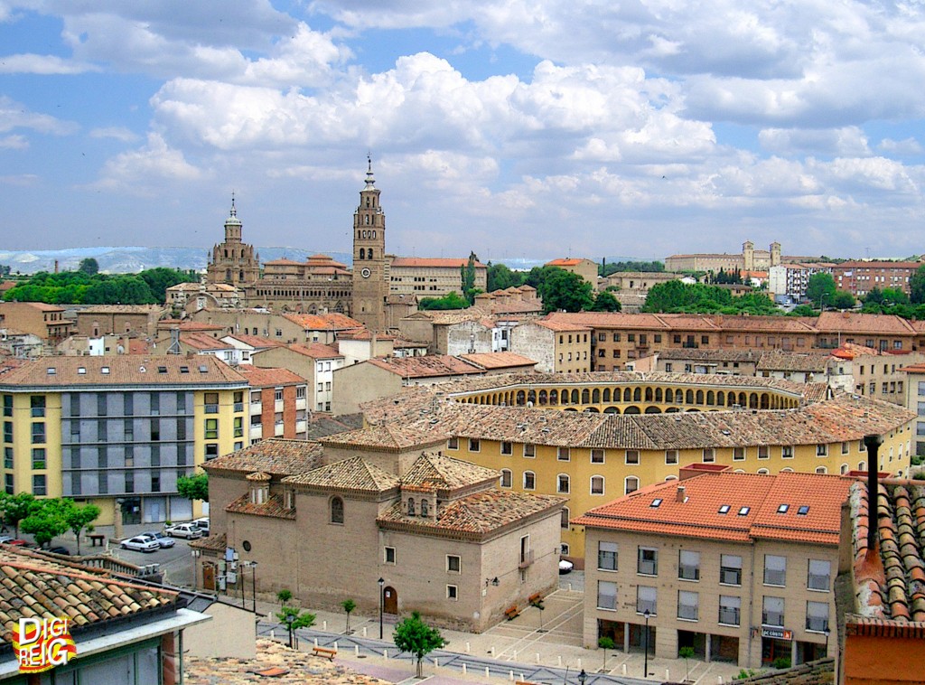 Foto: Vista parcial de la ciudad. - Tarazona (Zaragoza), España