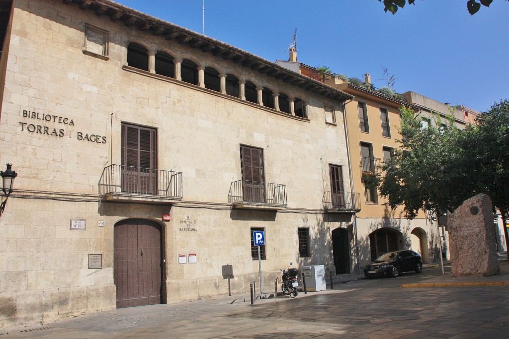 Foto: Plaza del Oli (aceite) - Vilafranca del Penedès (Barcelona), España